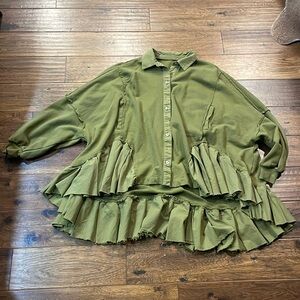 Free People Sweatshirt Tunic